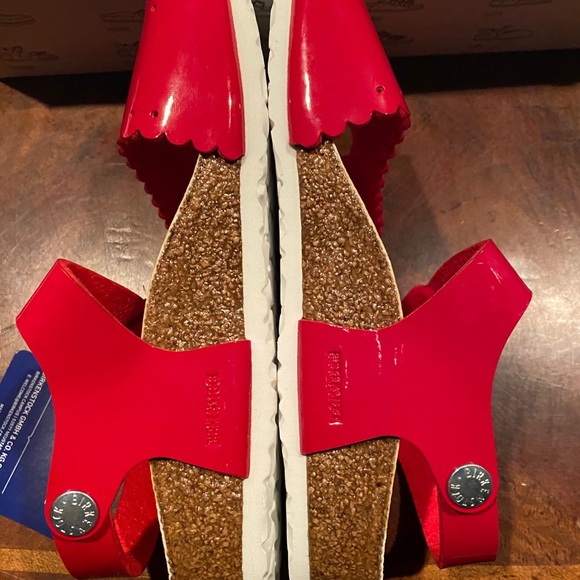 Birkenstock Rosa kids red asst narrow new - Picture 3 of 7